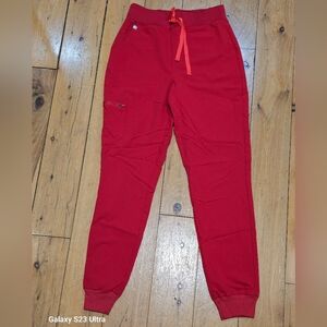 Figs Women's Bold Red Joggers
